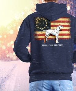 Alternative view of American Strong - Full Zip Hooded Sweater