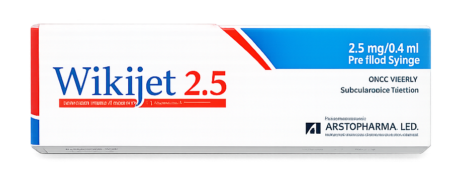 Wikijet 2.5 mg/0.5 ml solution for injection in pre-filled syringe